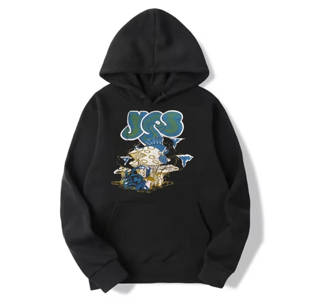 YES Band Concert Tee YES On Tour Mens Sweatshirt Hoodie S