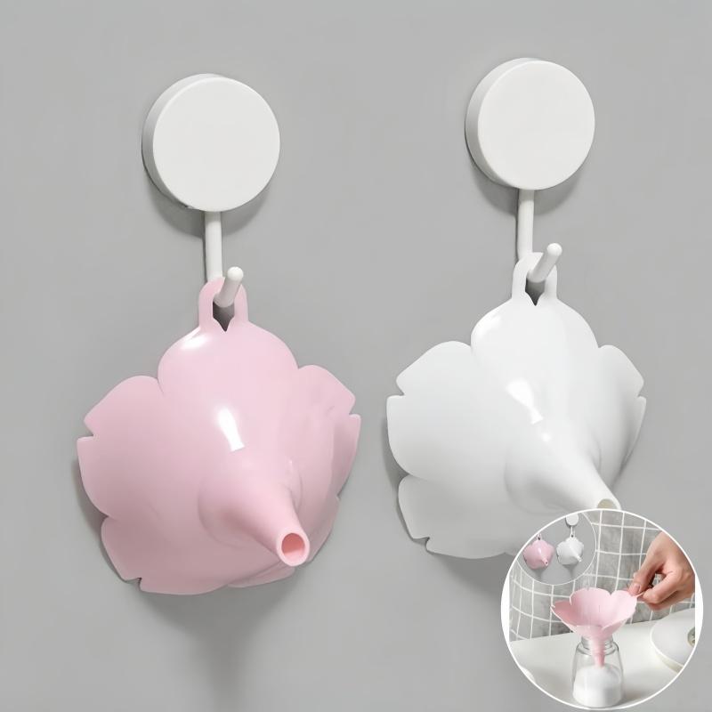 1 ks Sakura Kuchyňský trychtýř Odolný a snadno čistitelný plast, Vhodný na olivový olej a koření v domácí kuchyni Plastový trychtýř