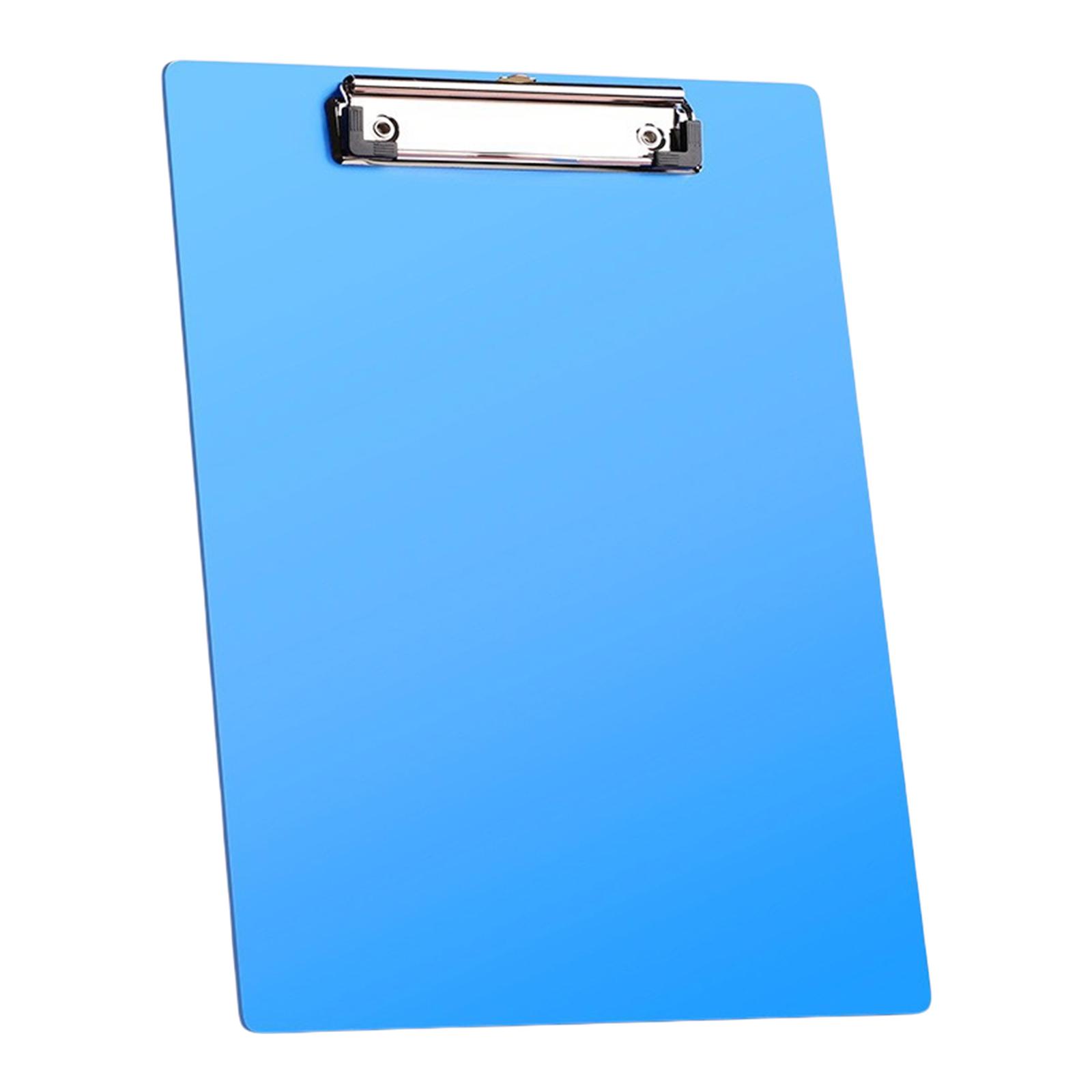 

Clip Board 12x8.8Inch Clipboard Document Holder with Hanging Hook for Meeting Office School Classroom Cafe Restaurant синій