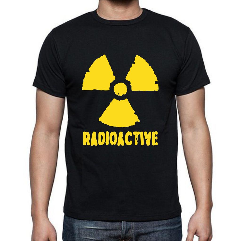 Radioactive Chemicals Danger Poison T Shirt Mens Womens Tees Top tee