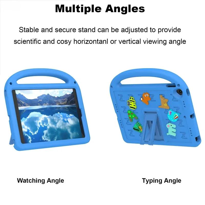 Kids EVA Shockproof Stand Tablet Case For Ipad 10th A16 Air 5 4 10.9 10.2 9th 8th 7th Generation Pro 11 Air 9.7 Mini 6 Cover