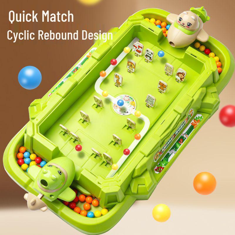 Parent-Child Interactive Marble Game Table: Educational Toy for Ages 3-6
