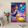 DIY Diamond Painting The Princess and The Beast Cross Stitch Kit Mosaic Art Diamond Painting Full Circle Diamond Home Decoration