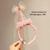 Birthday Hat with Veil Headband for Girls - Party Headwear and Photo Props