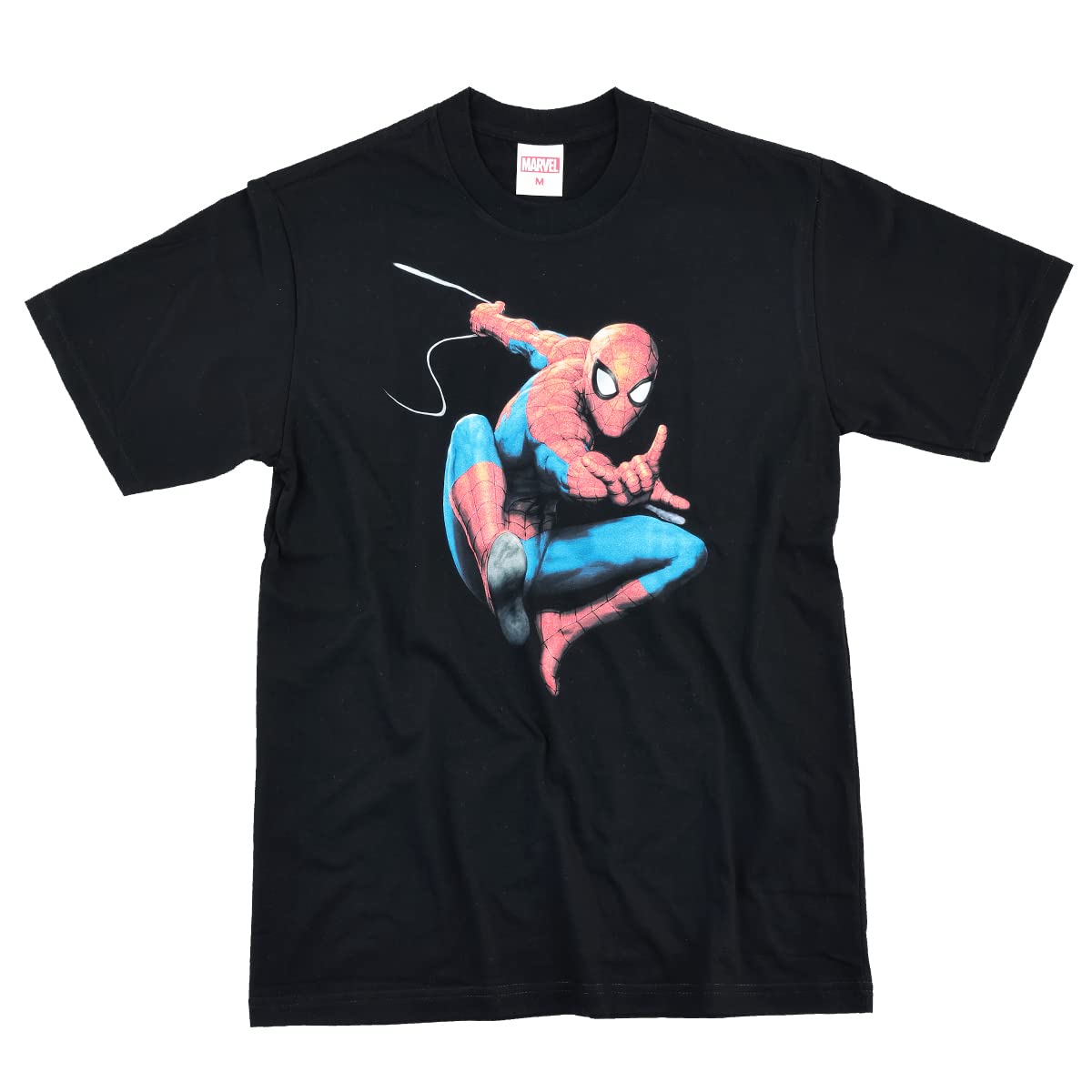 

EVERSOUL Marvel Short Sleeve T-Shirt, Hulk, Venom, Avengers, Captain America, American Comic Book Merchandise, Men s, Black, Size L [Parallel Import]