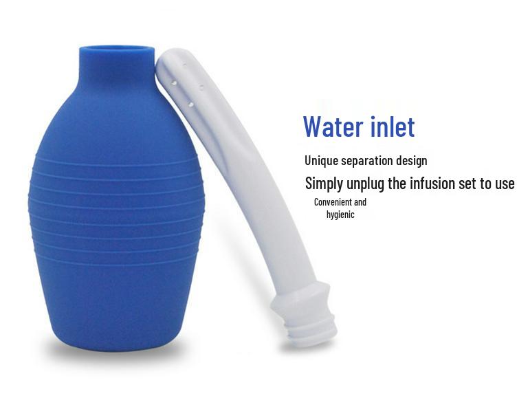 Ball Enema Irrigator Douche - Intimate SM Toys for Colon & Vaginal Cleansing