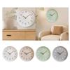Wall Clock Artwork Home Decoration Craft Ornament Large Numerals Elegant Decorative Watch for Gift Bedroom Restaurant Office