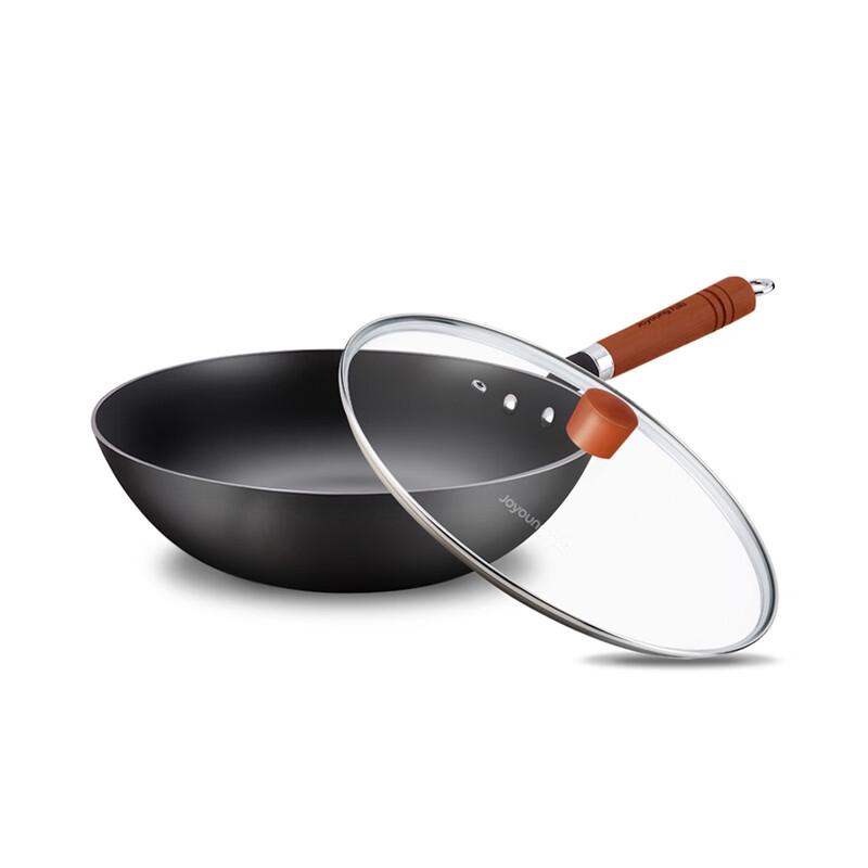 Joyoung 30cm Cast Iron Wok