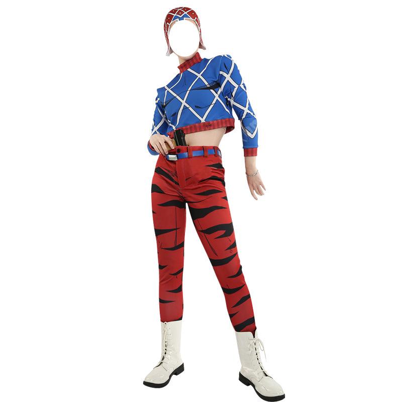 

JoJo s Bizarre Adventure Golden Wind Giorno Giovanna Cosplay Costume for Halloween XL