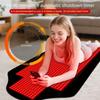 1444 LED Red Light Dual Wavelength Therapy Blanket Full Body Care Hot Compress Infrared Heating Pad