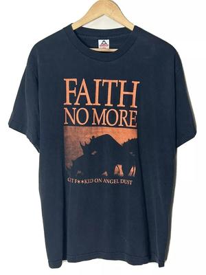 Camiseta Vintage Faith No More Camiseta de Concerto dos Anos 90 Reimpressão Preta Unisex T-shirt S-5XL T-shirt Unisex