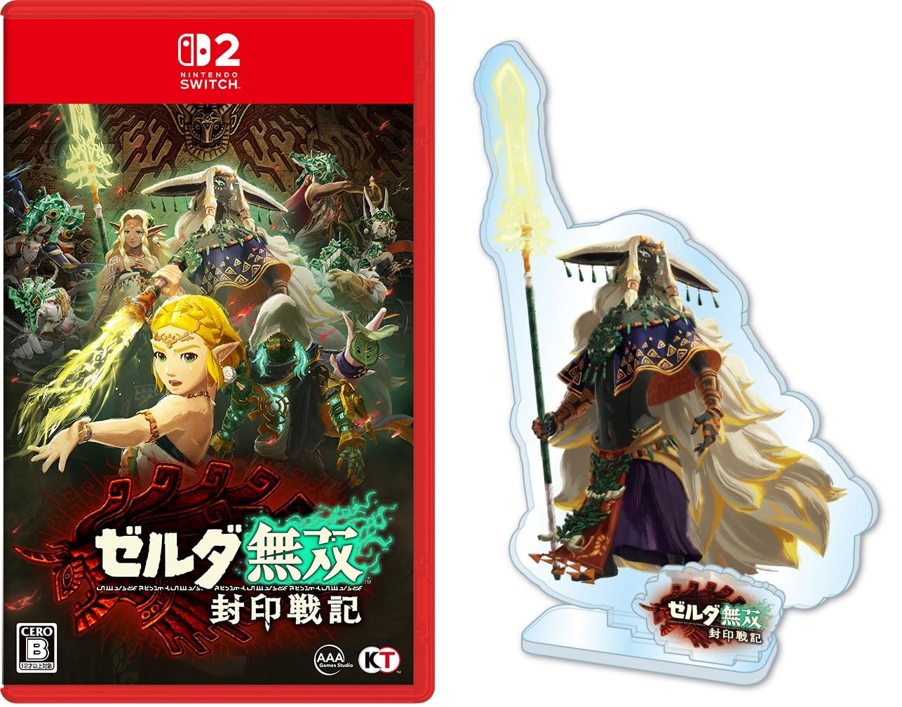 

Zelda Musou: Хроники Запечатанной Войны - Switch 2 [Эксклюзив Amazon.co.jp] Бонусный акриловый стенд (Рауль) Включено