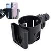 Baby Stroller Cup Holder 360 Degrees Heavy Duty Lightweight Anti-slip 2-In-1 Universal Bike Scooter Water Bottle Mount Rack with Phone Holder