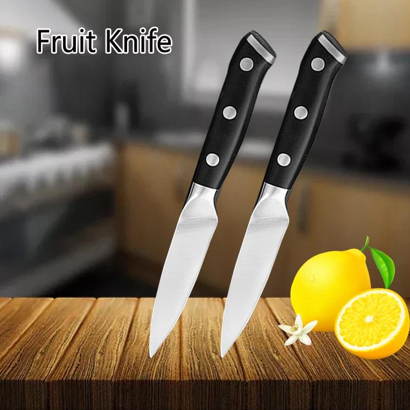 WXCOO High Carbon Steel Chef Knife Japanese Professional Kiritsuke Kitchen Knives Sharp Meat Cleaver Handmade Butcher Knife