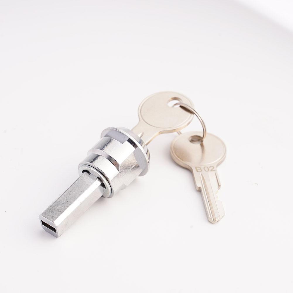 Cam Lock Security Lock Toolbox Lock Iron Cabinet Insert Linkage Drawer Lock Set Cylinder Cam Lock With 2 Keys Furniture Hardware