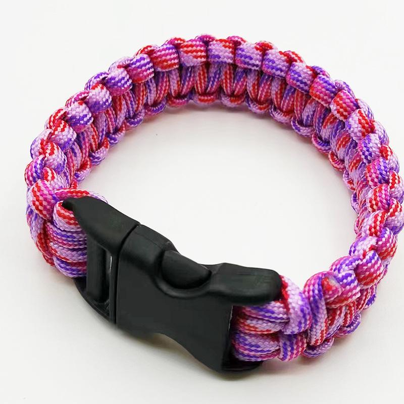 Emergency Survival Woven Paracord Climbing Bracelet