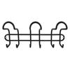 Steel Hanger 3 Triple Hooks Matte Black 3719-3 Inofixsteel Hanger 3 Triple Hooks Matte Black Inofix
