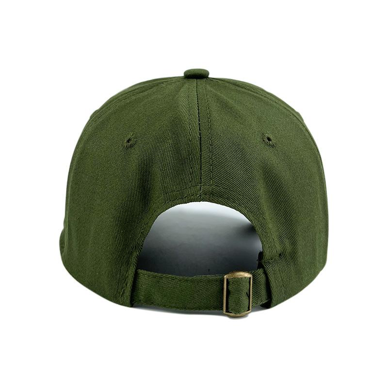 New cotton baseball cap light plate solid color cap soft top outdoor sunscreen fishing hat