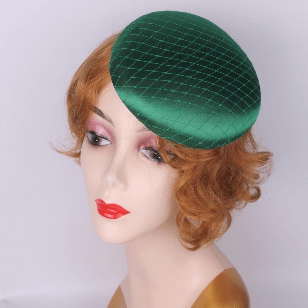 Breiter Rand Vintage Fascinator Hut Kopfschmuck Maskerade Zylinder Braut Kopfschmuck Party Kopfschmuck