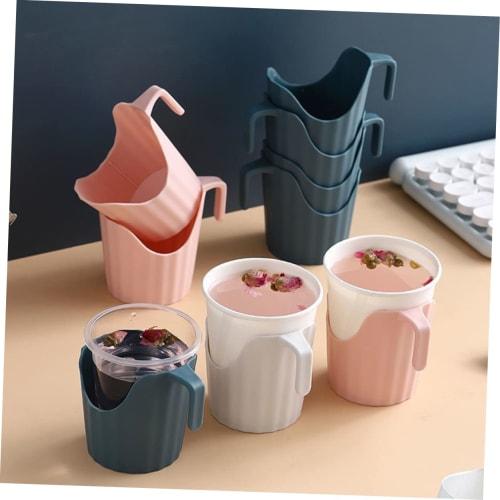 CAXUSD Coffee 6-Piece Insulated Cup Holder, Coffee Mug Holder, Milk Bottle Cover, Mug Sleeve, Sleeve, Cup, Paper Cup, Milk, Heat-Resistant