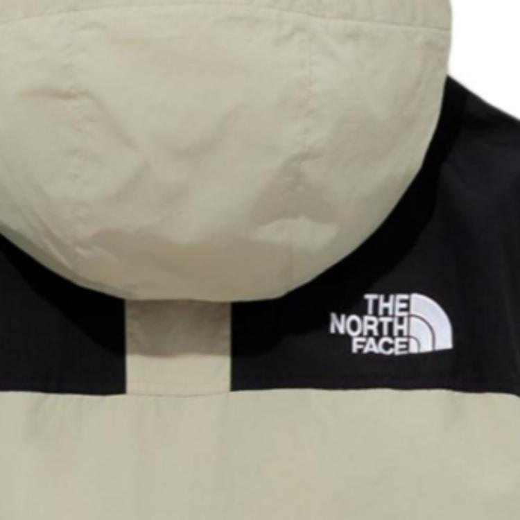 THE NORTH FACE MARTIS Waterproof And Windproof To Keep Warm Windbreaker Jacket Unisex Light Beige NJ3BQ01K
