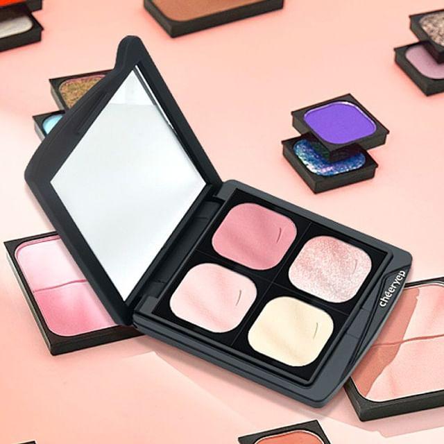 

cheeryep - Customizable Single-Color Eyeshadow Palette - 23 Colors #E036 - 1.1g