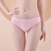 European And American Version Of Seamless One-piece Ice Silk Sexy Bikini Panties Ladies Mid-waist Breathable Briefs