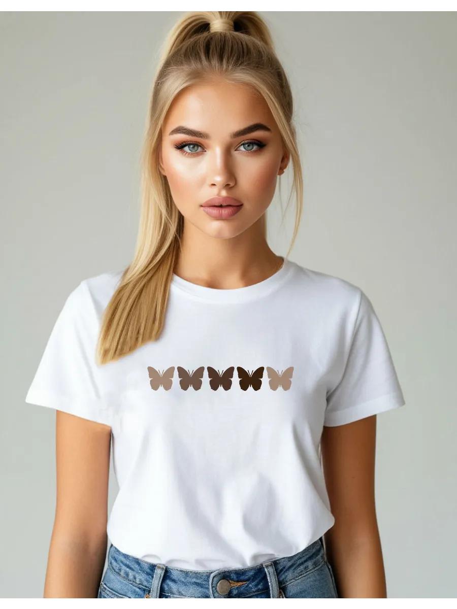 Oversized T-shirt with letter print XL