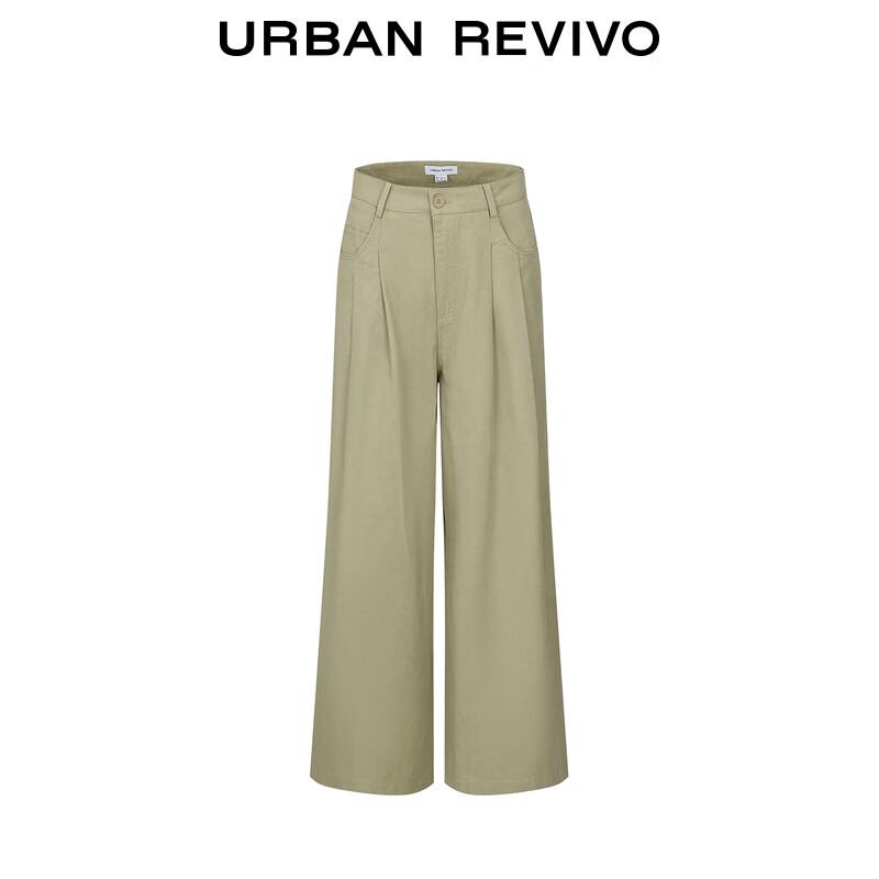 Women's 2025 Autumn Casual High-Waist Wide-Leg Pants