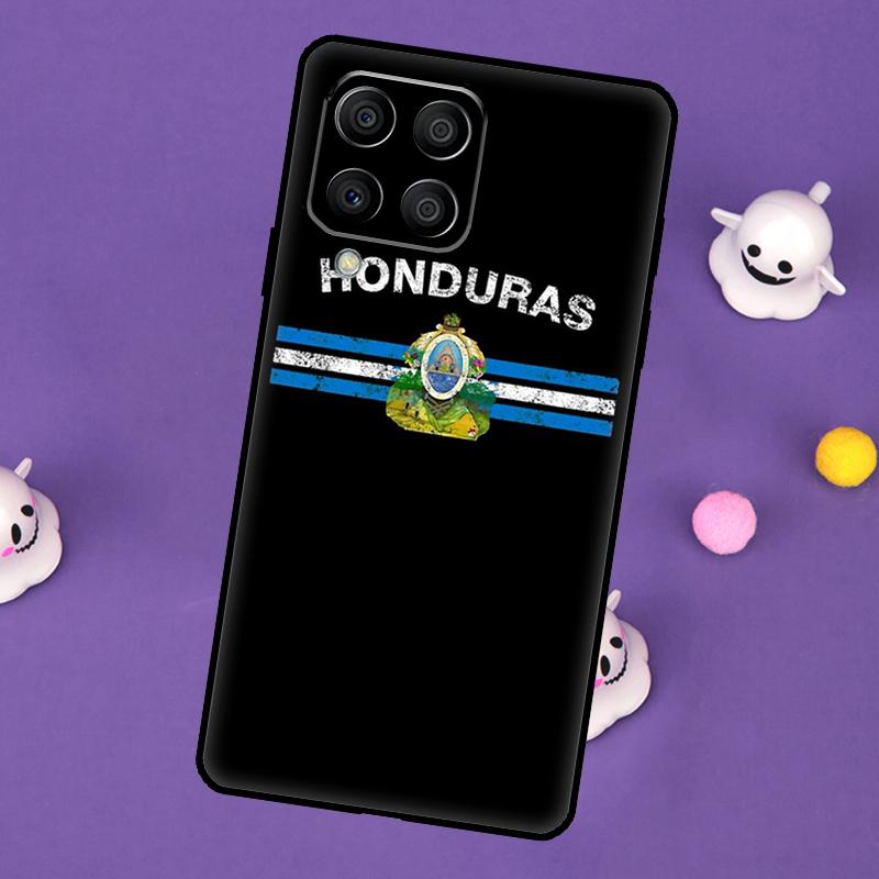 Honduras Flag Cover For Samsung Galaxy M55 M15 M33 M13 M23 M53 M31 M51 M14 M34 M54 M20 M30s M52 M32 Case