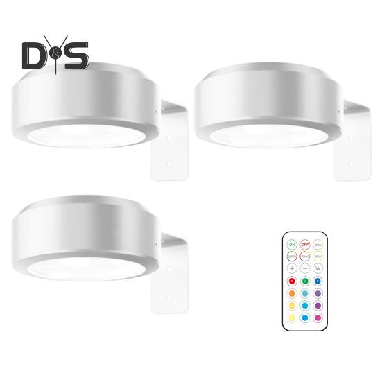 Picture Light with Remote Control 100 Lumens High Brightness Stepless Dimming 3 Lighting Modes Battery Operated No Drill Wall Art Light