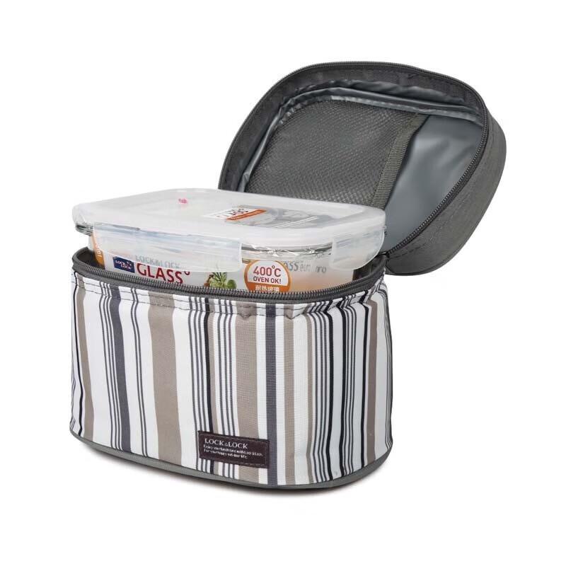 LOCK&LOCK Glass Microwave Food Storage Set, 2-Pack