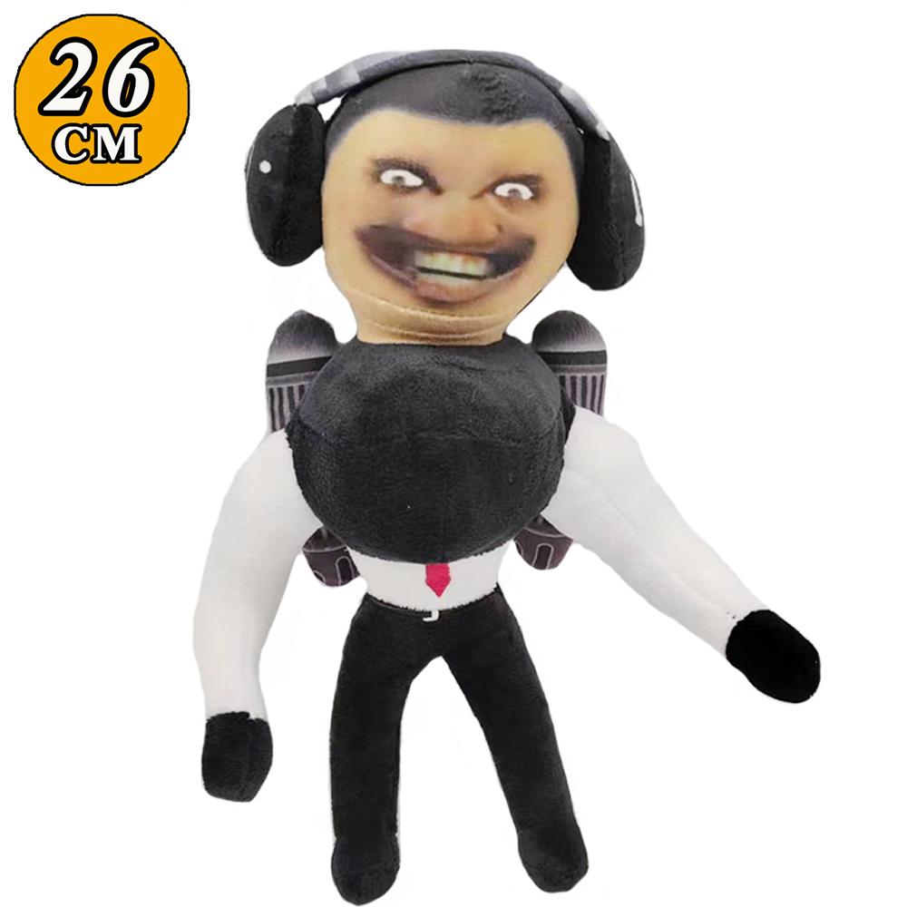 

63style Skibidi Туалет Плюшевая Мягкая Игрушка Оператор Телевизионный Человек Skibidi Dop Dop Да Да Титаны Camcordeman Speakerman Speaker Man Кукла