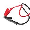 Efficientt-For Crocodile Clamp Test Lead P1205 Safety BNC Male Plug To Dual Alligator Clips RG58 Coaxial Cable 120CM For Oscillo