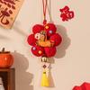 2026 Year Of The Horse New Year Decor Pendant Plush Living Room Joyful Atmosphere Decor Spring Festival Entrance Door Hanging