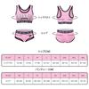 [LittleForBig] Unisex 2-Piece Bralette Set (Sissy Girls' Night Out) Cotton Camisole and Panties, Pink, Size M