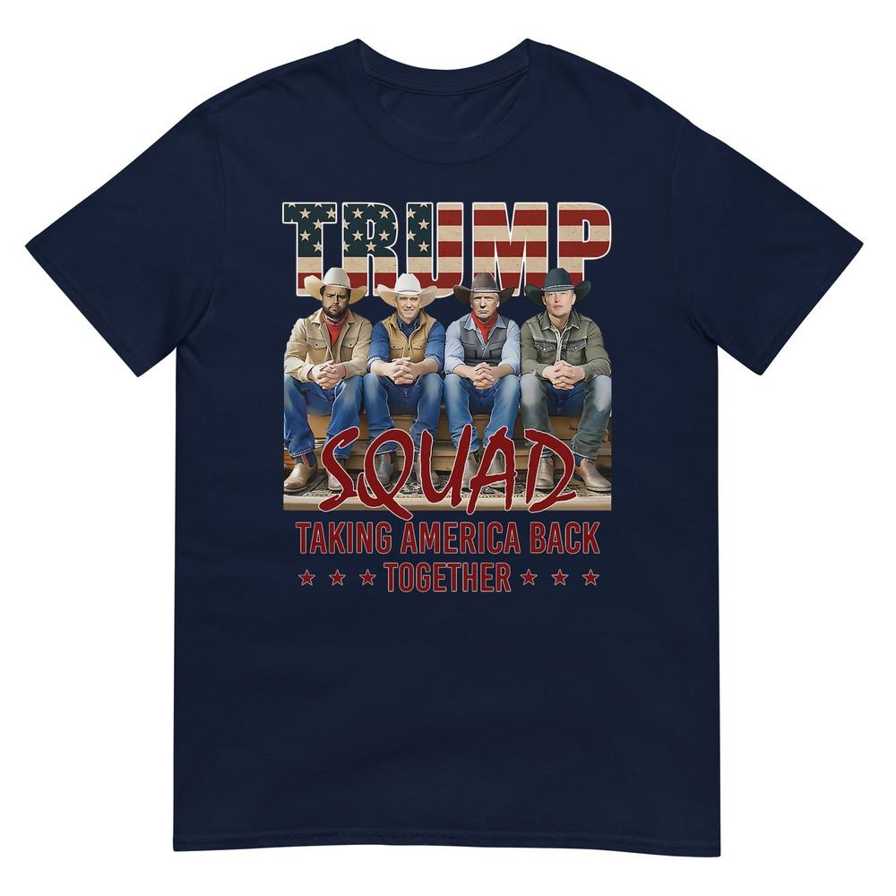 Retro Trump Hunting Deer Funny Beer Drinking Hunting TShirt S