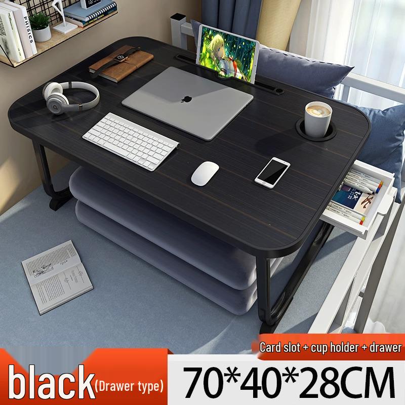 Foldable Bedside Laptop Table: Portable Study Desk and Bay Window Stand