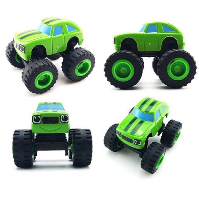 The And Blaze Monster Machines Truck Speed Toy With Crusher Pickle For Kids Gift