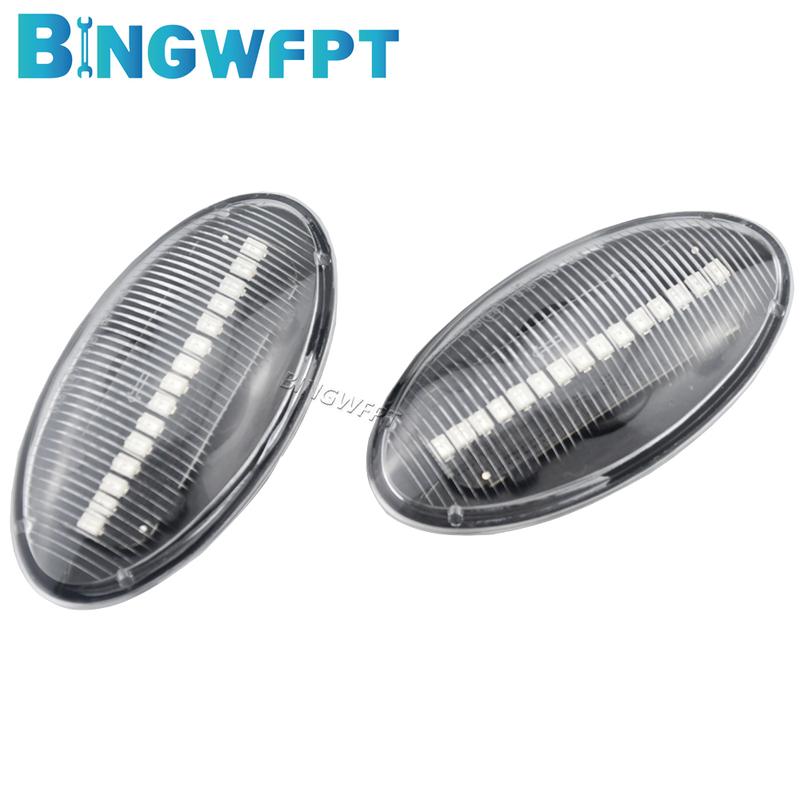 LED Dynamic Sequential Blinker Light Amber Indicator Side Marker Turn Signal Light For Suzuki Swift Jimmy Vitara SX4 Alto