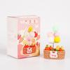 Resin Peace Balloon Flower Basket Car Decor With Minimalist Style For Vehicle Interior
