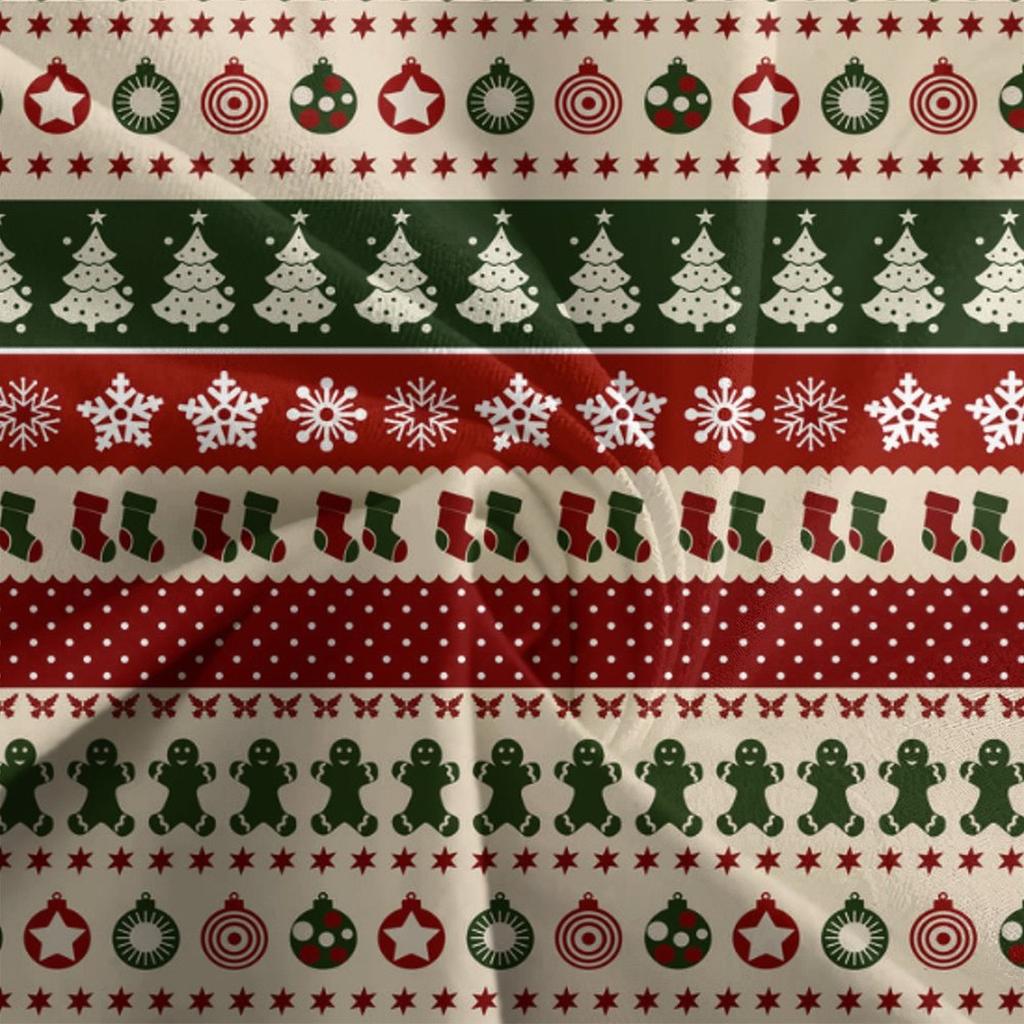 Christmas New Pattern Digital Printing Three-Piece Set 3D Three-Dimensional Polished Chemical Fiber Quilt Cover Pillowcase To Picture