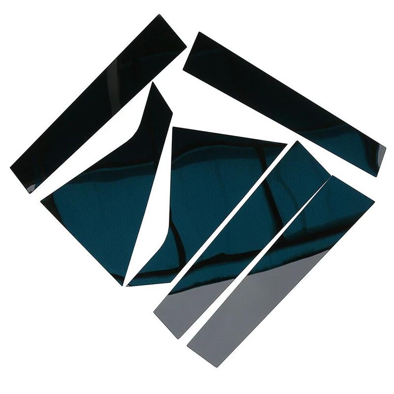 Car Window Pillar Posts Door Black Trims Cover Stickers for Chevrolet Impala 2014-2020 Auto Accessories