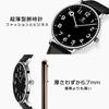 casual watch with date analog quartz and unisex design for and everyday Men's simple, stylish, slim, display, waterproof, movement, business,