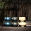 2 Stück/Set Authentische Yixing Rohmineral Purpurton Teetasse Handgefertigte Boutique Teeschale Meister Teetasse Chinesisches Teezubehör 40ml