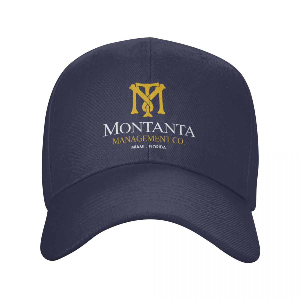 

Vintage Montana Management Company Baseball Cap Outdoor Unisex Women s Regulated Scarface Pacino Gangster Movie Dad Hat Summer Baseball Cap