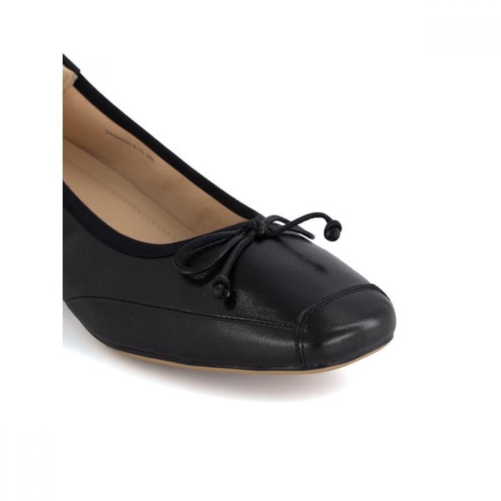 DakS Women S Comfort flatS 3.5cm Ribbon drS602lS10 Black