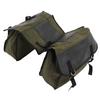Portable Bicycle Rear Seat Trunk Bag Large Capacity Mountain Bike Tail Bag for CyclingMilitary