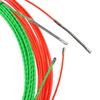 Electrician Wire Puller with Roller Head - Rubber Coated Steel for Network Cable Conduit