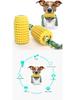 Teething Chew-Resistant Dog Toys - Dental Bones & Toothbrush with Rope & Corn